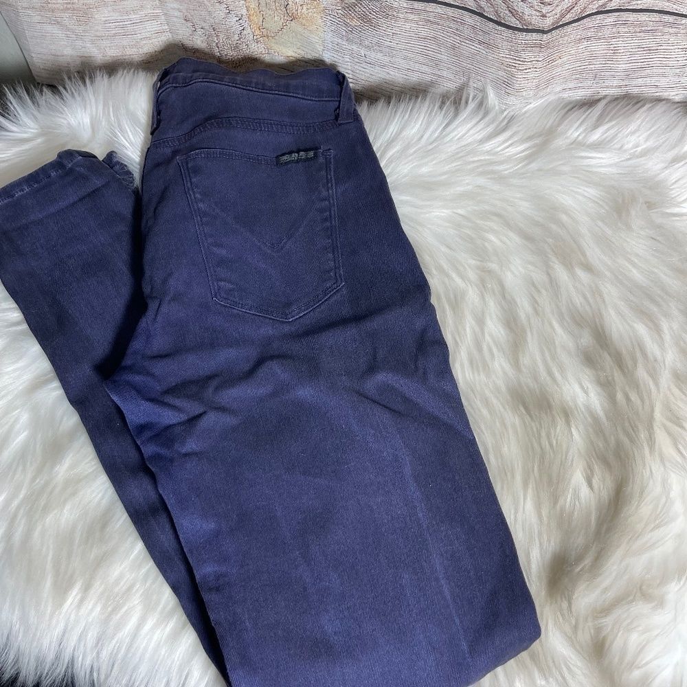 Hudson Deep Blue Skinny Jeans Sz 26